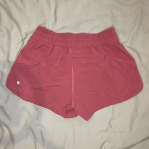 Mauve Pink Lulu Lemon Shorts